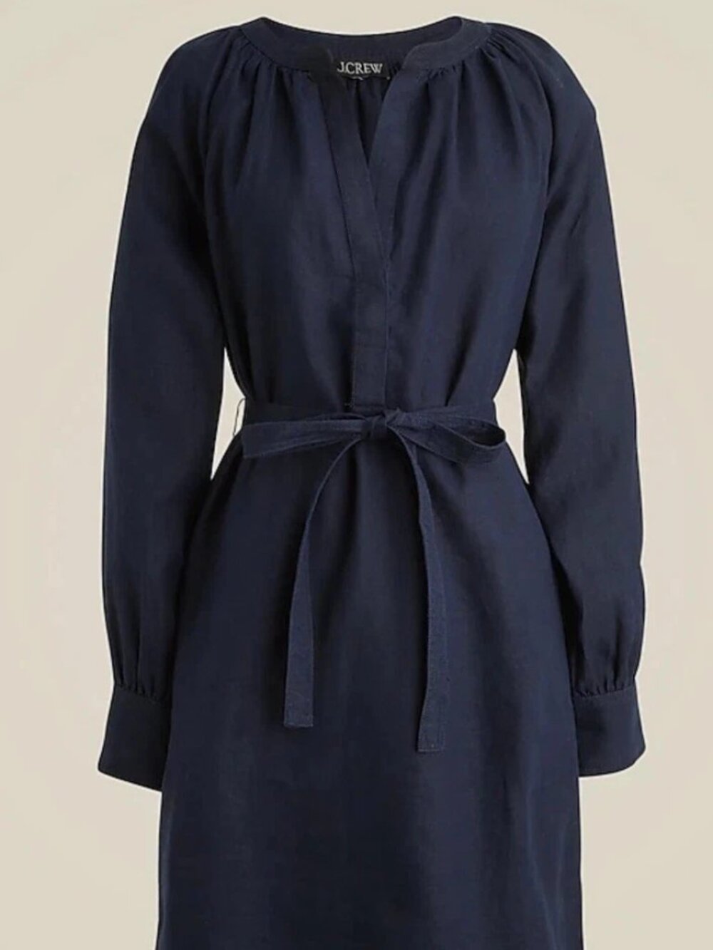 J. Crew | Cabana mini dress in linen Navy Blue Size XS